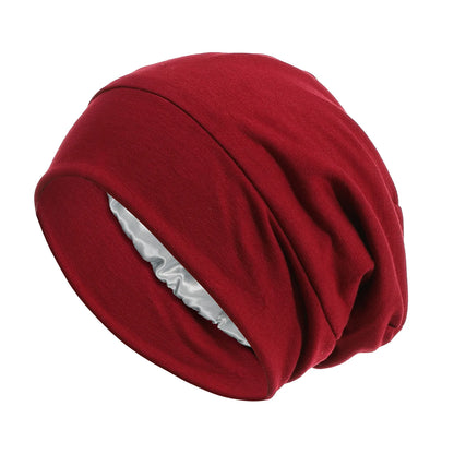 Women’s Satin Headscarf Turban Cap
