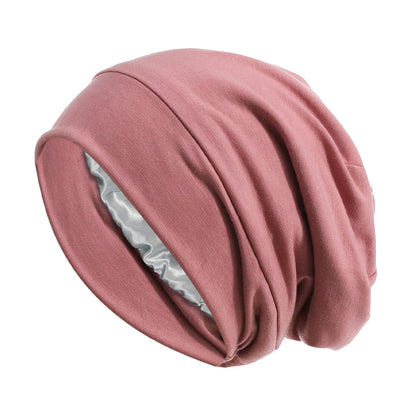 Women’s Satin Headscarf Turban Cap