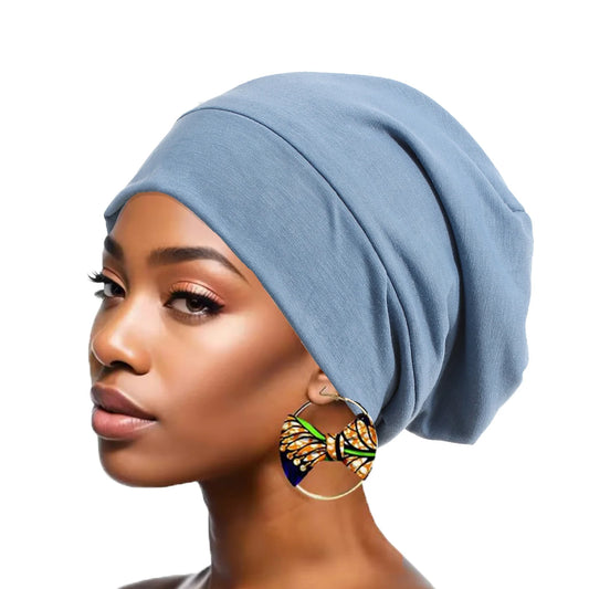 Women’s Satin Headscarf Turban Cap