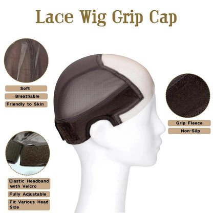 Adjustable Wig Grip Band Cap