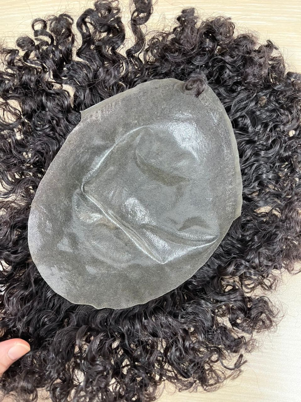Curly Seamless Crown